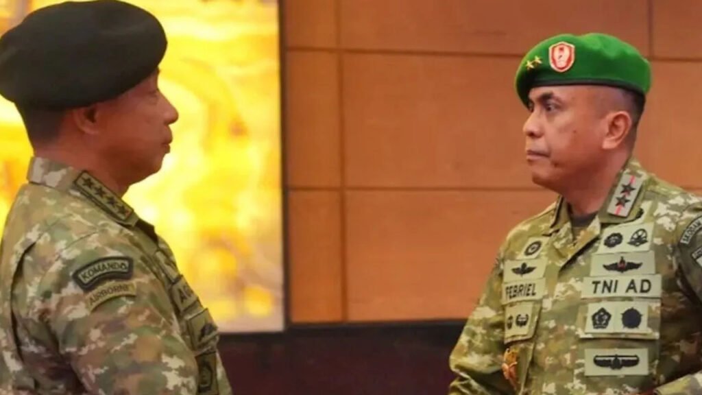 Panglima TNI Lantik Mayjen TNI Febriel Sikumbang sebagai Pangdam Cendrawasih